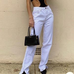 Alabama white denim jeans